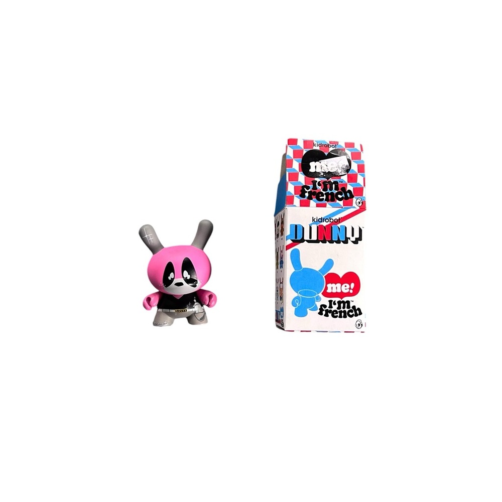 Kidrobot Dunny French Series "Pimp My City" by Nasty Designer Vinyl Art Toy 2008